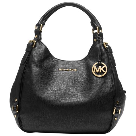 michael kors leather black purse|michael kors black ribbed purses.